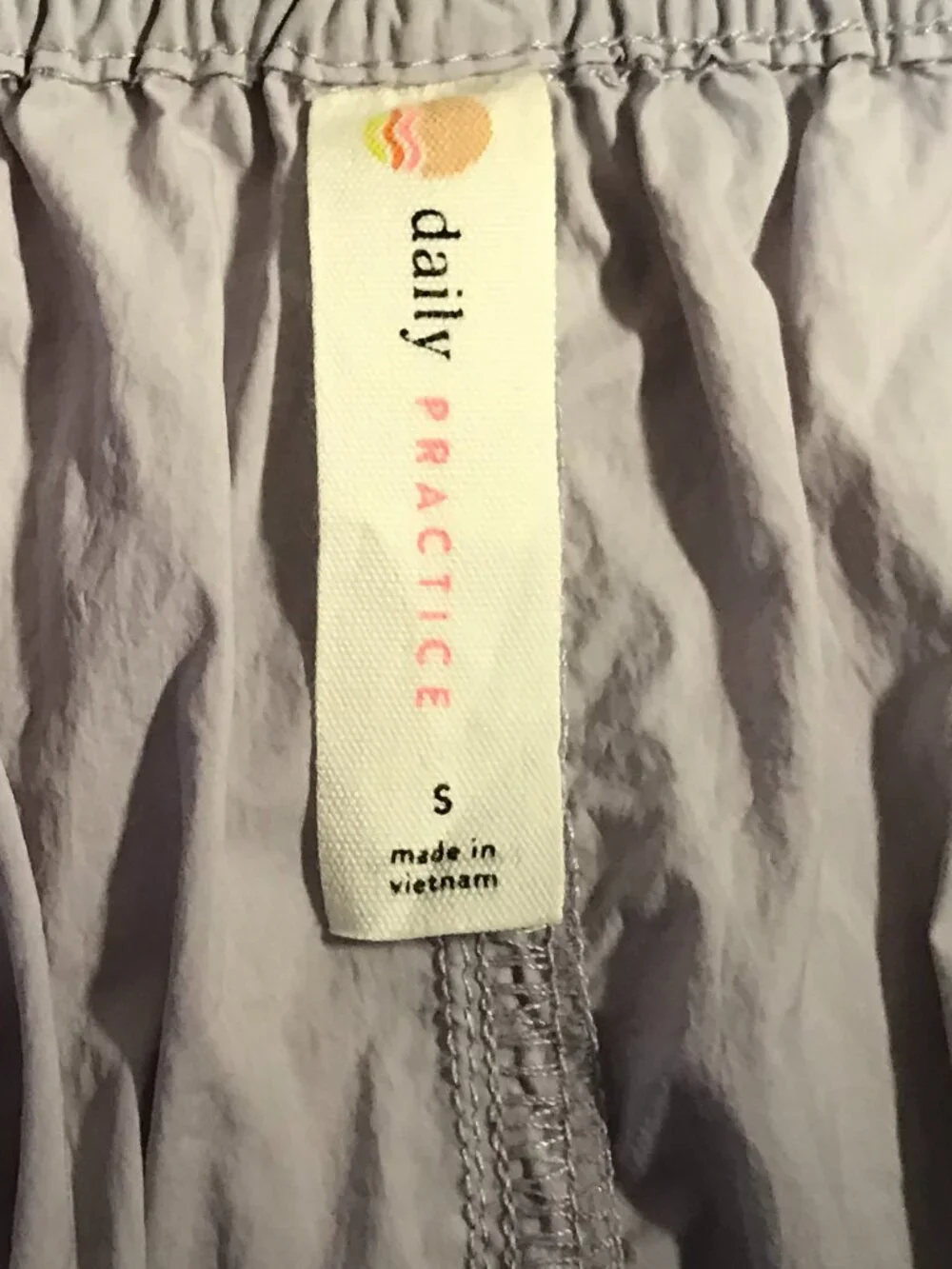 Anthropologie Light Lavender Cargo Joggers - Picture 7 of 9